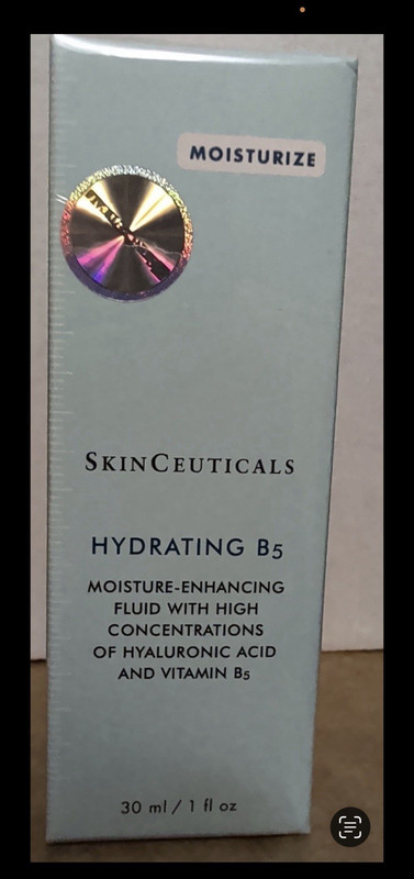 SkinCeuticals Hydrating B5 Fluid Moisturizer Hyaluronic Acid Vit B5 1 fl oz