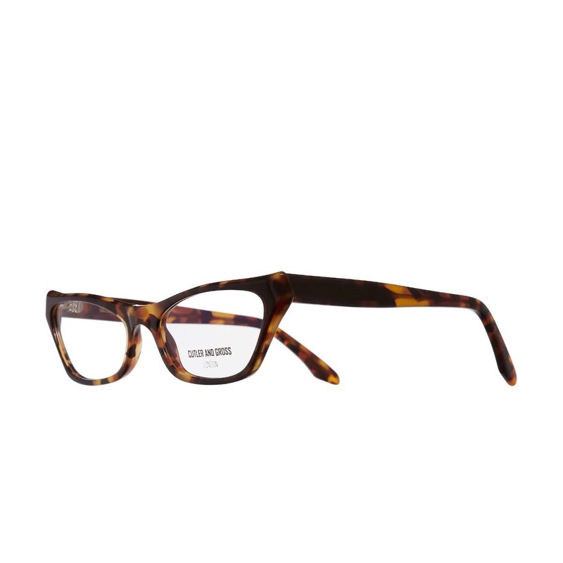 NEW CUTLER AND GROSS CG1329 003 TORTOISESHELL/BROWN 57MM AUTHENTIC EYEGLASSES