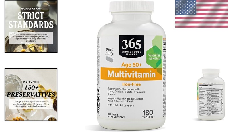 Complete Once Daily Multivitamin for Mature Adults - 180 Count, Organic Formula gallery