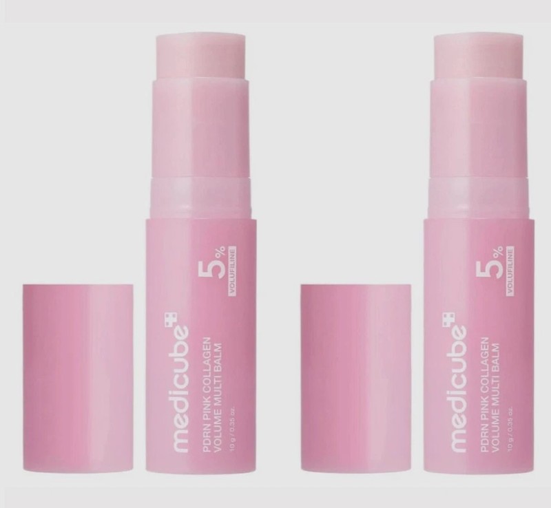 2x [MED ICUBE] PDRN Pink Collagen Volume Multi Balm – 10g US