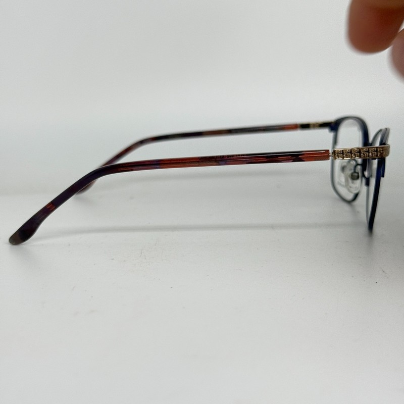 BCBGMAXAZRIA Annalise Eggplant Eyeglasses Frame 52-17-135mm B39mm H20640 gallery