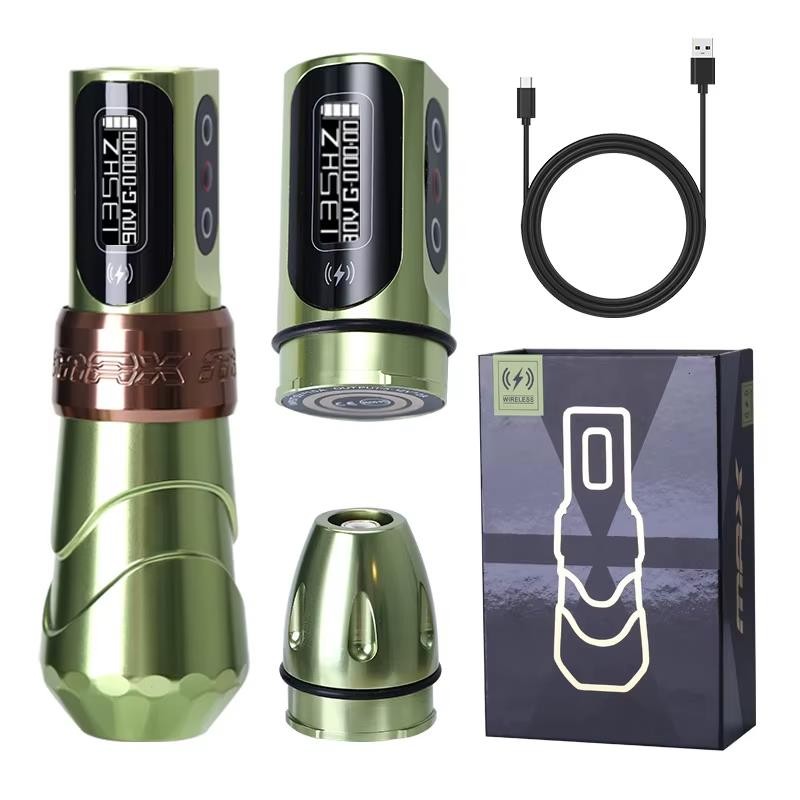 Pro Coreless Motor Pen 2000mAh 4.0mm Stroke Wireless Rotary Tattoo Machine gallery