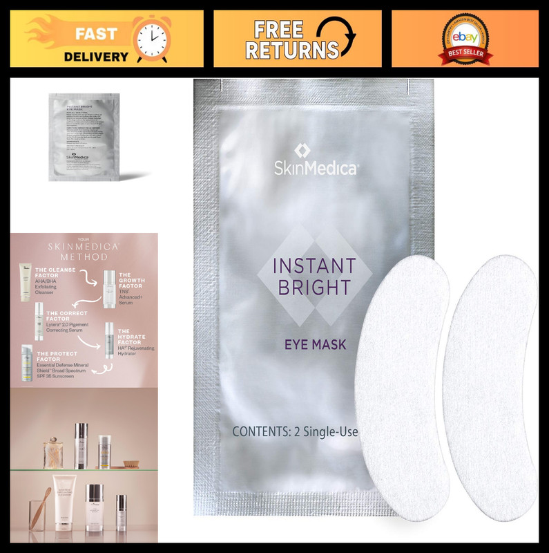 Cooling Under Eye Masks – Hydrogel Patches for Puffiness & Dark Circles Relief –