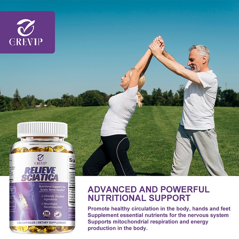 Relieve Sciatica Capsules - Nerve Support Formulas, Relieve Sciatic Nerve Pain gallery