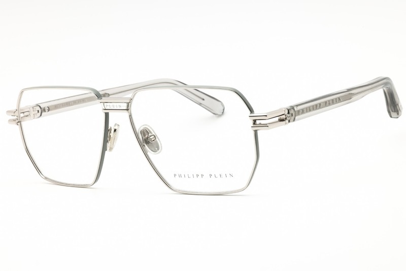 PHILIPP PLEIN VPP114-H48-58 Eyeglasses Frame Size 58mm 13mm 140mm PALLADIUM Men