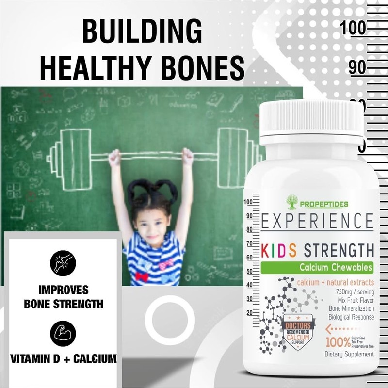 5 Pack Pro.peptides Kids Calcium D3 C Magnesium Zinc 60 Tabs gallery