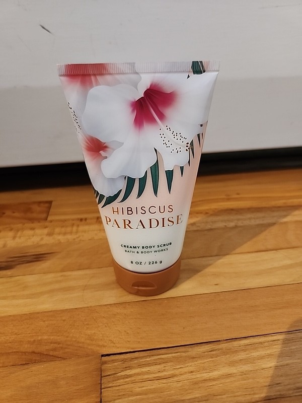 Bath & Body Works Hibiscus Paradise Creamy Body Scrub 8oz New