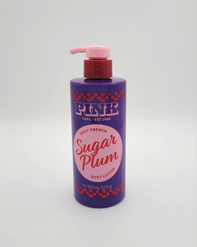 Victoria’s Secret Pink Sugar Plum Daily Drench Body Lotion 12 oz New