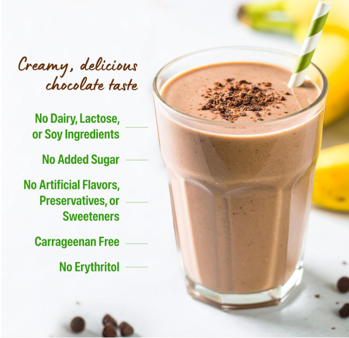 Orgain Organic Vegan Protein Powder, Chocolate Fudge, 2.03 lb, 21g Protein gallery