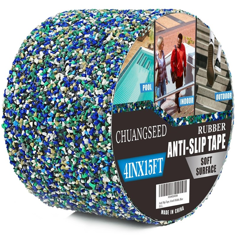 Anti Slip Tape Rubber Waterproof Traction Tape For Stairs Pools Indoor Outdoor gallery