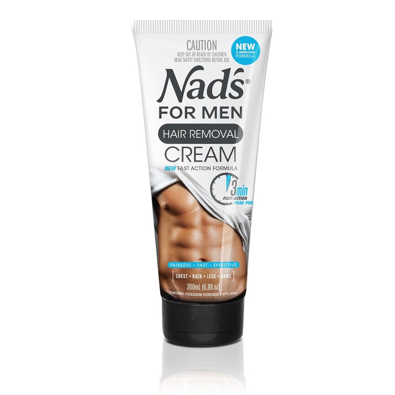 Nads for Men Hair Removal Cream Painless Hair Removal For Soothing For Men F…