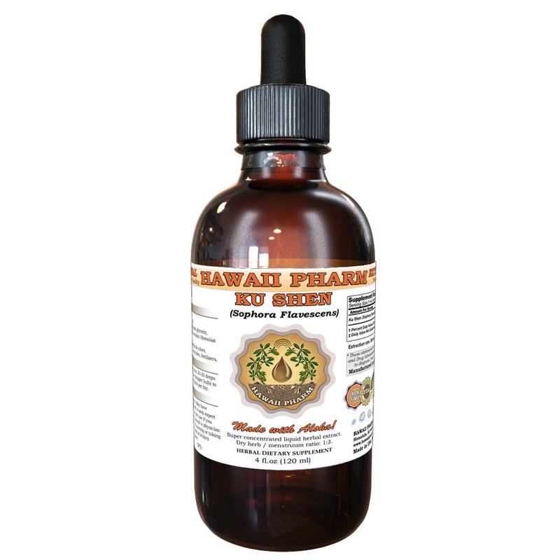 Ku Shen (Sophora Flavescens) Tincture. Alcohol-Based. Hawaii Pharm.