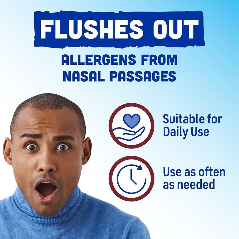 Soothing Saline Nasal Spray - Hydrating, Drug-Free Relief for All Ages, 4.5 OZ gallery