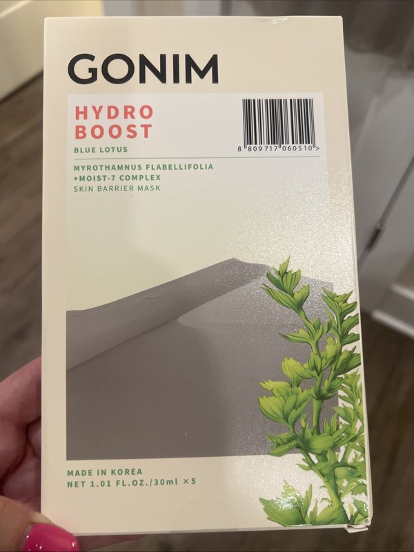 GONIM Hydro Boost 5 MASKS-Blue Lotus Skin Barrier Mask