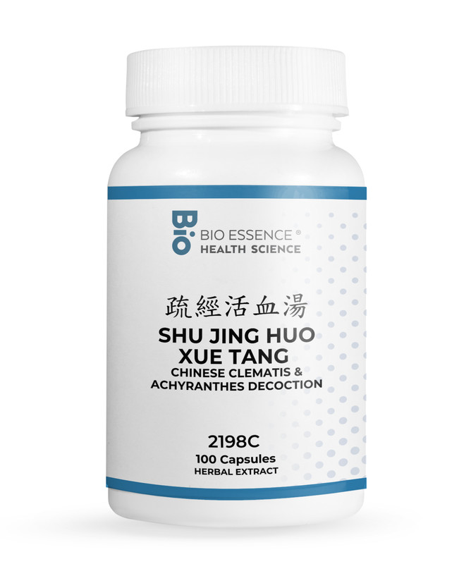 2198C Shu Jing Huo Xue Tang/Chinese Clematis & Achyranthes 100 Caps(2 Bottles)