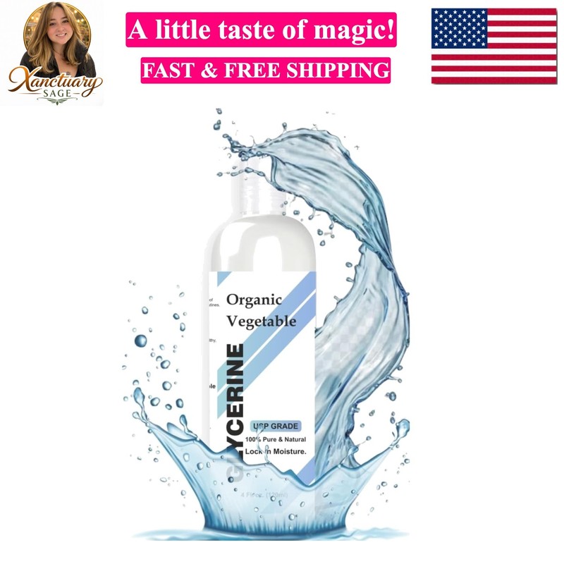 100% Pure & Natural Vegetable Glycerine | For Skin & Hair | Versatile Skin Ca…
