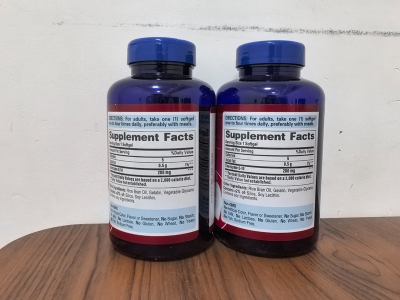 Puritan's Pride Coenzyme CoQ10, Dietary Supplement 200mg - 240 Softgels (2 Pack) gallery