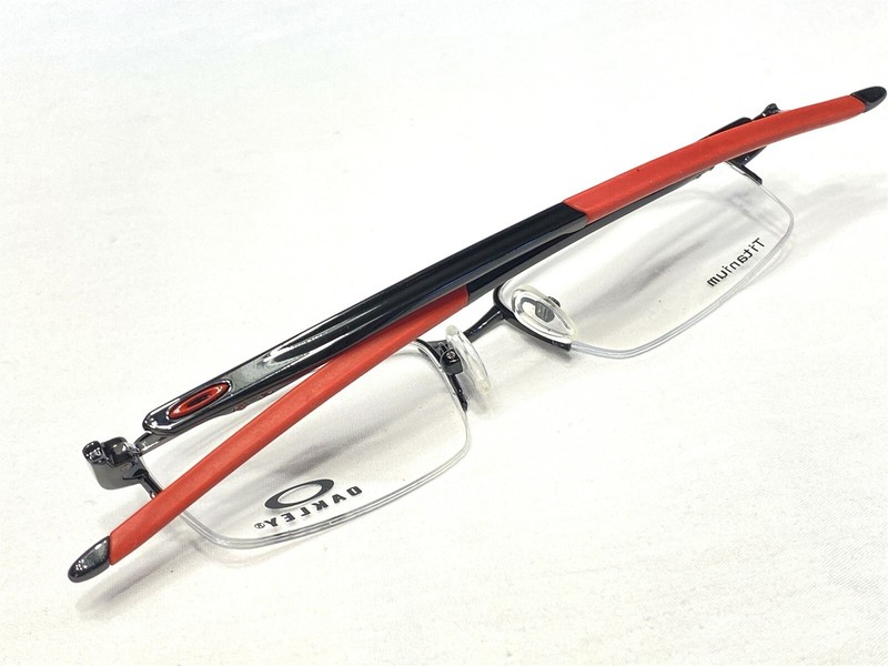 NEW Oakley Gauge 5.1 OX5125-0452 Mens Polished Black Eyeglasses Frames 52/17~142 gallery