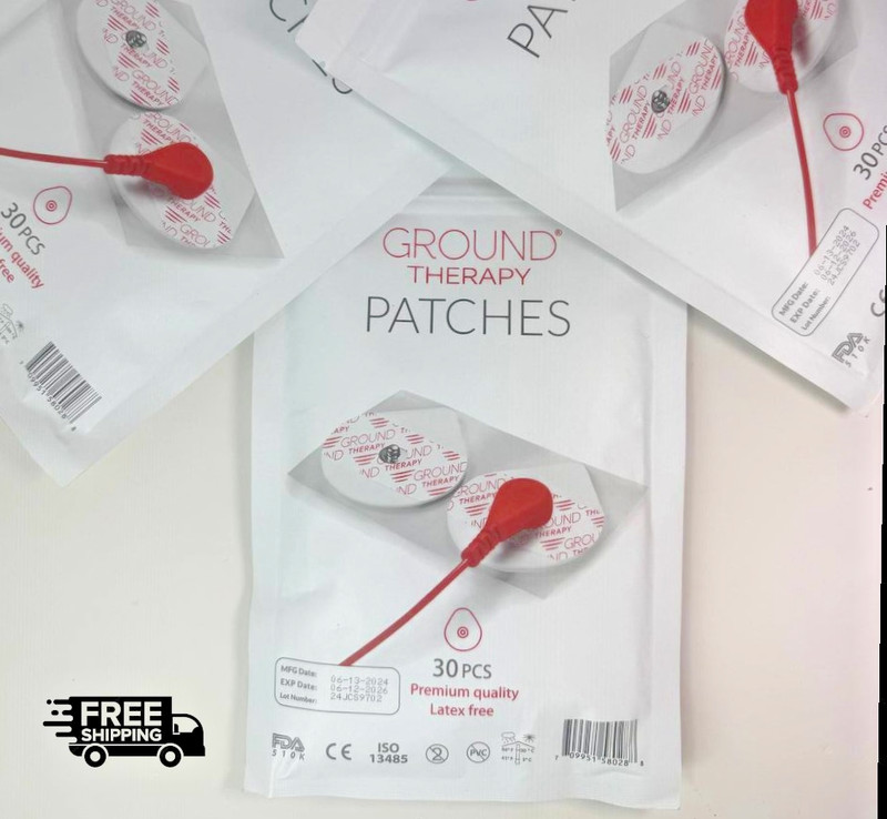 Ground Therapy Replacement Patches Sealed Package For Earthing 30 PCS.