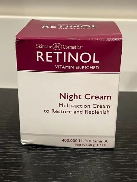 Brand NEW-Skincare LdeL Cosmetics RETINOL Vitamin Enriched NIGHT CREAM (50g/1.7)