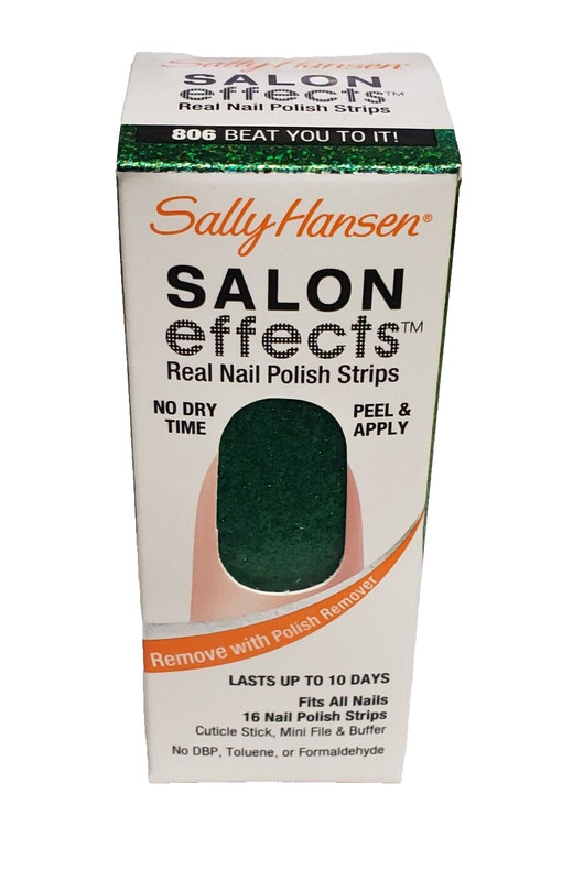 Sally Hansen Salon Effects Real Nail Polish Strips 806 BEAT YOU TO IT!