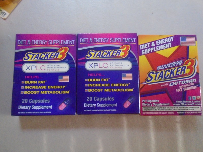 3-pk Stacker 3 XPLC Herbal Dietary Supplement – 20 Capsule (3 Pack)
