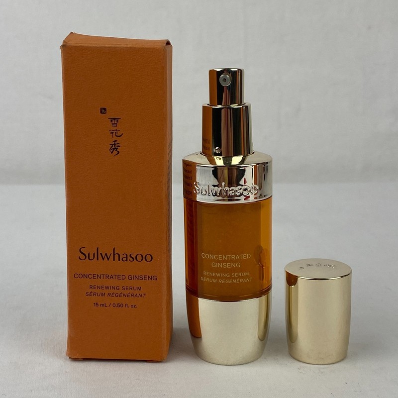 Sulwhasoo Concentrated Ginseng Renewing Serum 0.50 oz 15 ml ***EXP 11/25*** B34
