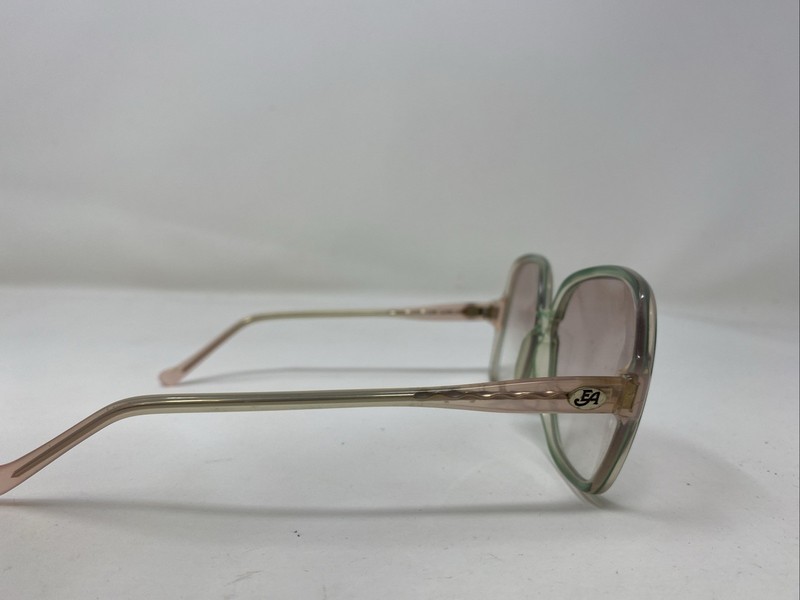SHURON FACEMAKER 2 56-13-140 Green Emerald Full Rim Eyeglasses Frame MI99 gallery