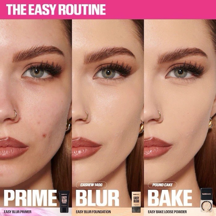 Huda Beauty Easy Bake Loose Baking & Setting Powder – Sugar Cookie 20g Full Size gallery