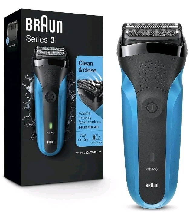 Braun Series 3 Wet Dry Electric Shaver Model 3010s
