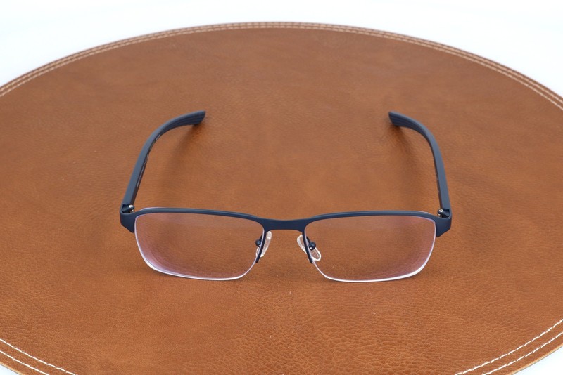 Armani Exchange Ax1061 6099 Blue Rectangle Eyeglasses Frames 57-17-140