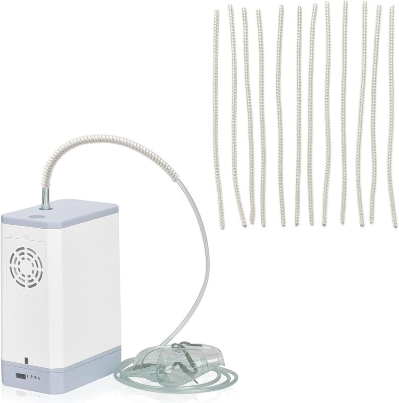 Oxygen Hose Protector - Retractable Support for Oxygen Concentrators, 12 Pack gallery