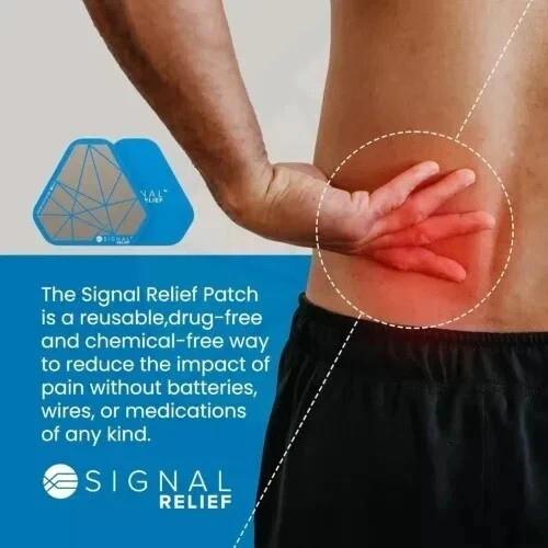 Signal Technology Pain Relief Patches Durable Back & Leg Relief Bundled 1-Pack-