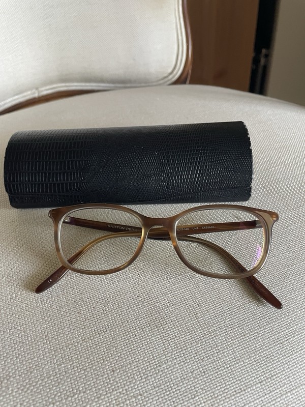 Barton Perreira Cassady Brown Rectangular Full Rim Frames 47-17-140