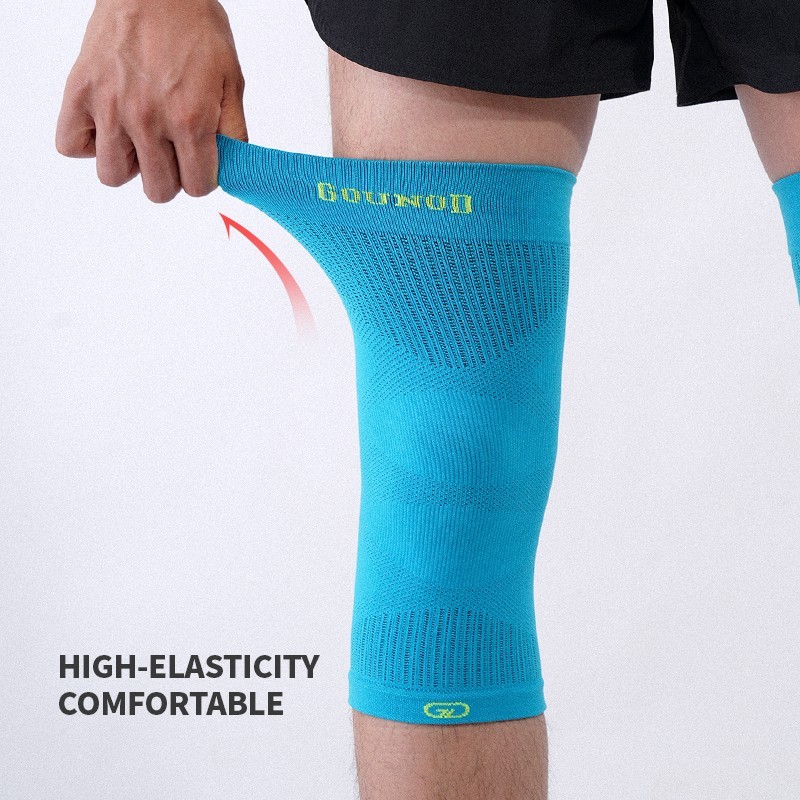 2Pcs Knee Sleeve Compression Brace Support For Sport Joint Pain Arthritis Relief gallery