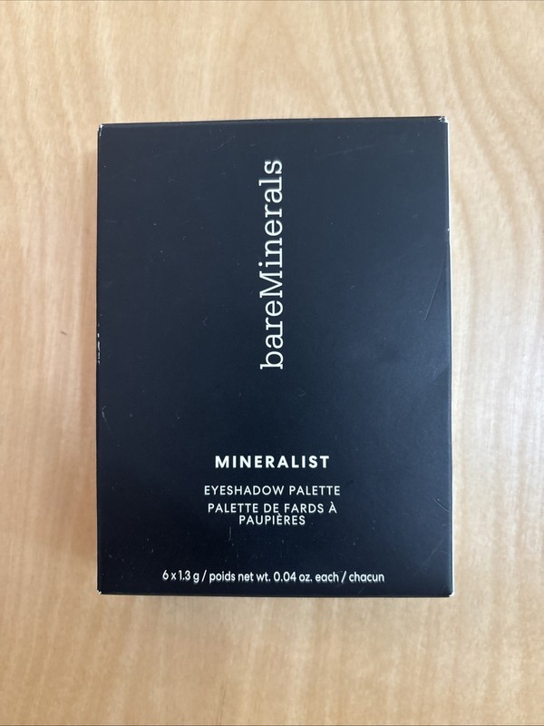 BareMinerals Mineralist Eyeshadow Palette Pigmented Blendable Ultra Natural 1.3g