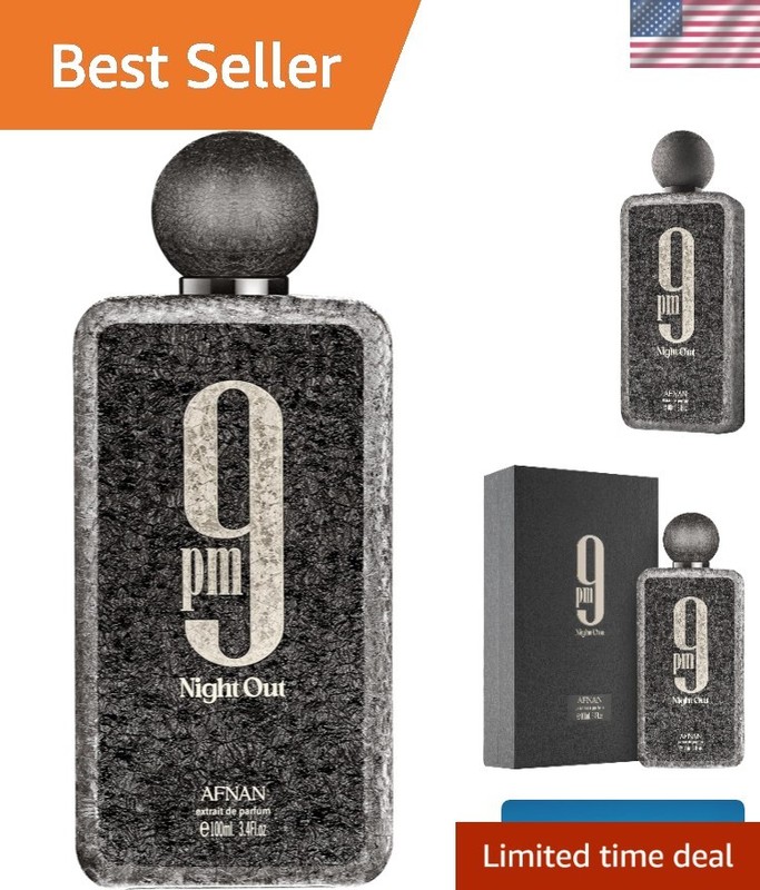Long-Lasting 9 PM Night Out Unisex Fragrance, 3.4 Fl. Oz – Unforgettable Charm