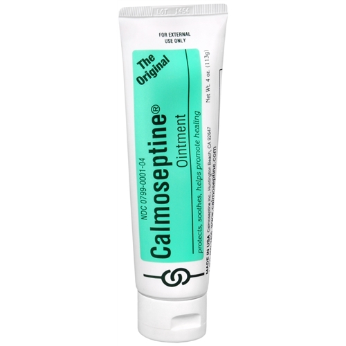 Calmoseptine Ointment to Prevent & Heal Skin Irritations 4 oz (Pack Of 3 Tubes)