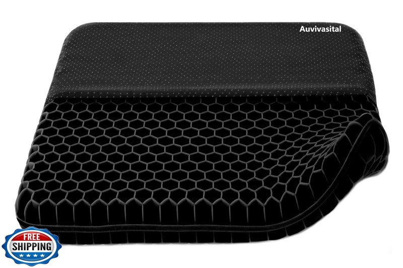 Plus Size Gel Seat Cushion for Long Sitting, Extra Large and Thick, Seat Cush