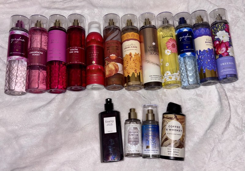 Huge Lot Bath & Body Works Fine Fragrance Mists Body Spray Some Discontin’d New*