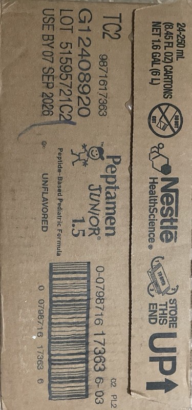 🔥Nestle Peptamen 1.5 Unflavored Formula 24 (250ml) Case Peptide June/2026 gallery