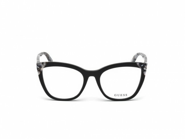 GUESS GU2674 Black 001 Plastic Cat Eye Optical Eyeglasses Frame 53-19-140 2674 A