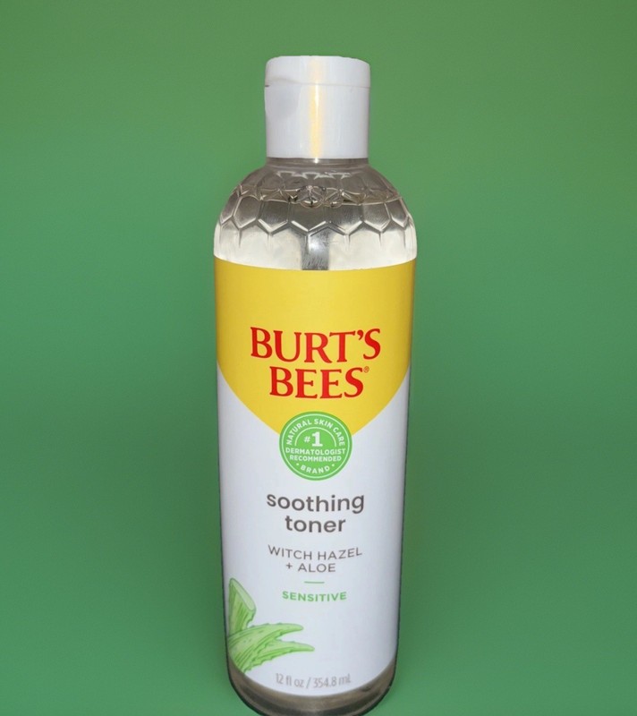 Sensitive Aloe Facial Toner 12 Oz By Burts Bees, New and Sealed