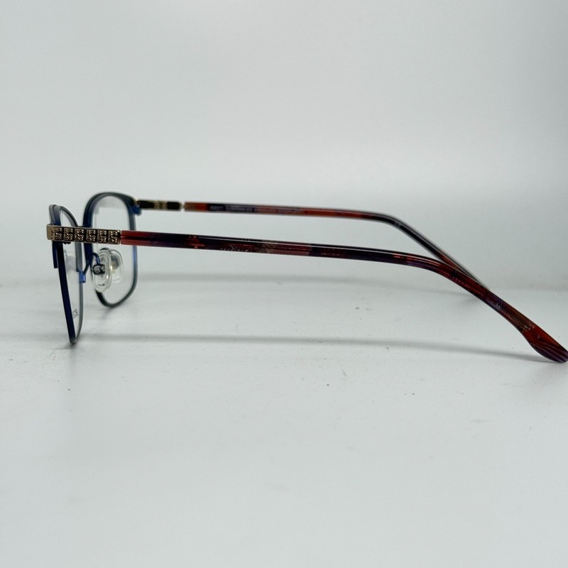 BCBGMAXAZRIA Annalise Eggplant Eyeglasses Frame 52-17-135mm B39mm H20640 gallery