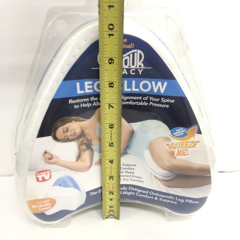 Contour Legacy Leg Pillow Knee Foam &Cover Back/Hip Support Side Sleeper Bed gallery