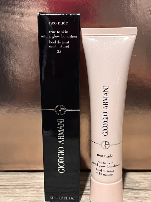 3.5 Giorgio Armani Neo Nude True To Skin Natural Glow Foundation Shade 3.5 gallery