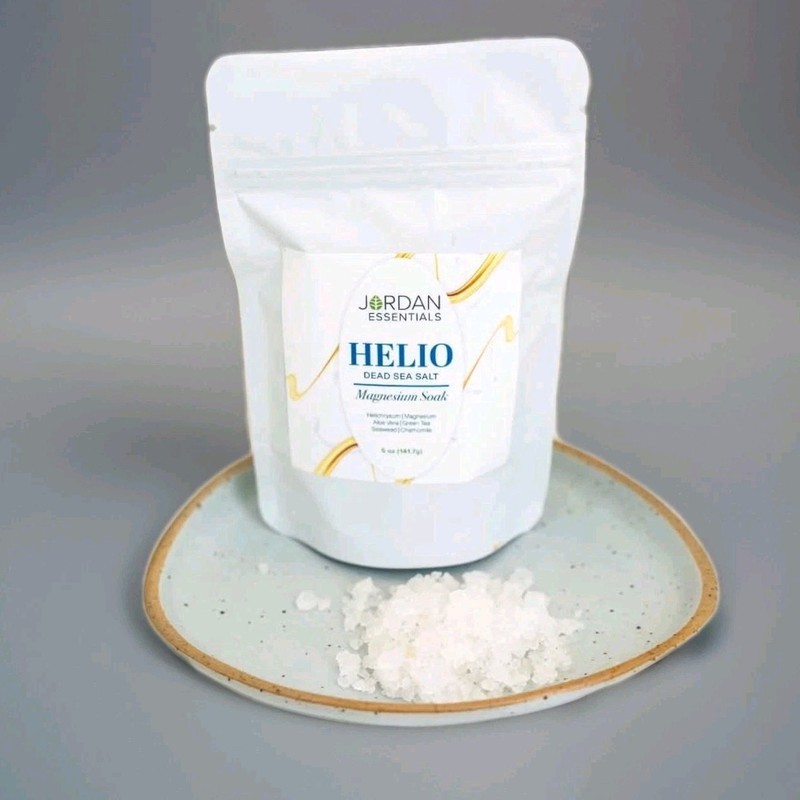 Jordan Essentials HELIO Dead Sea Salt Magnesium Soak, 5 Oz. New / Sealed Limited