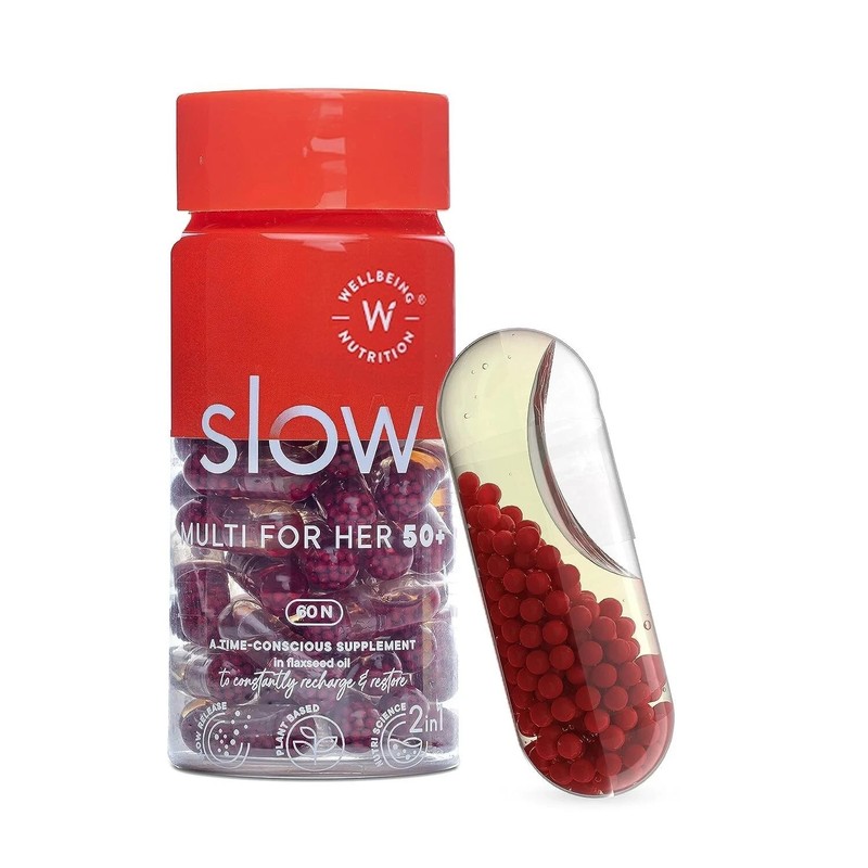 Slow Multivitamin for Women 50+ | 100% RDA of 23 Vitamins & Minerals, Antioxidan
