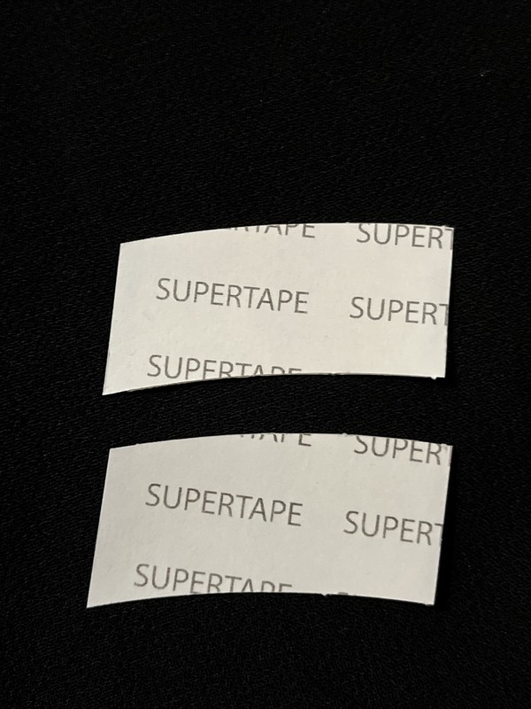 SUPERTAPE MINI " C " CONTOUR HAIRPIECE TAPE ( 36 STRIPS ) ~ LACE FRONT WIGS. gallery