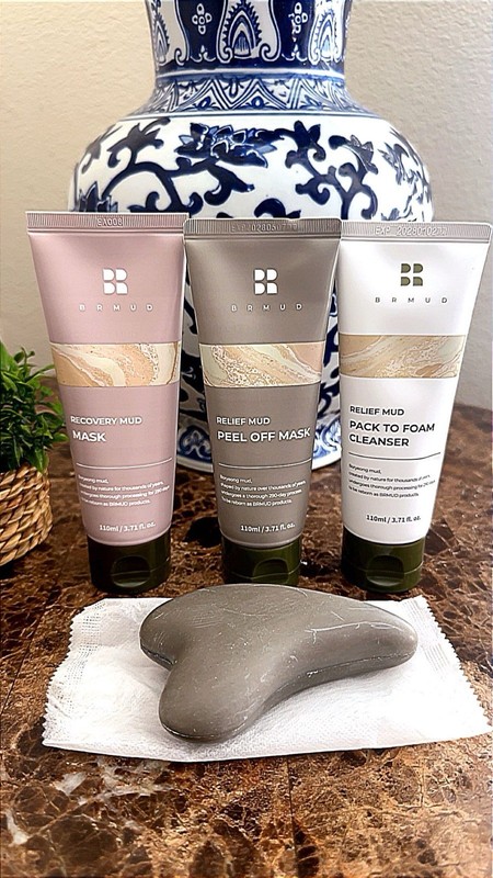 BRMUD 4 Piece Bundle… Foam Cleaner, Mask, Mud Mask, Mud Bar Soap